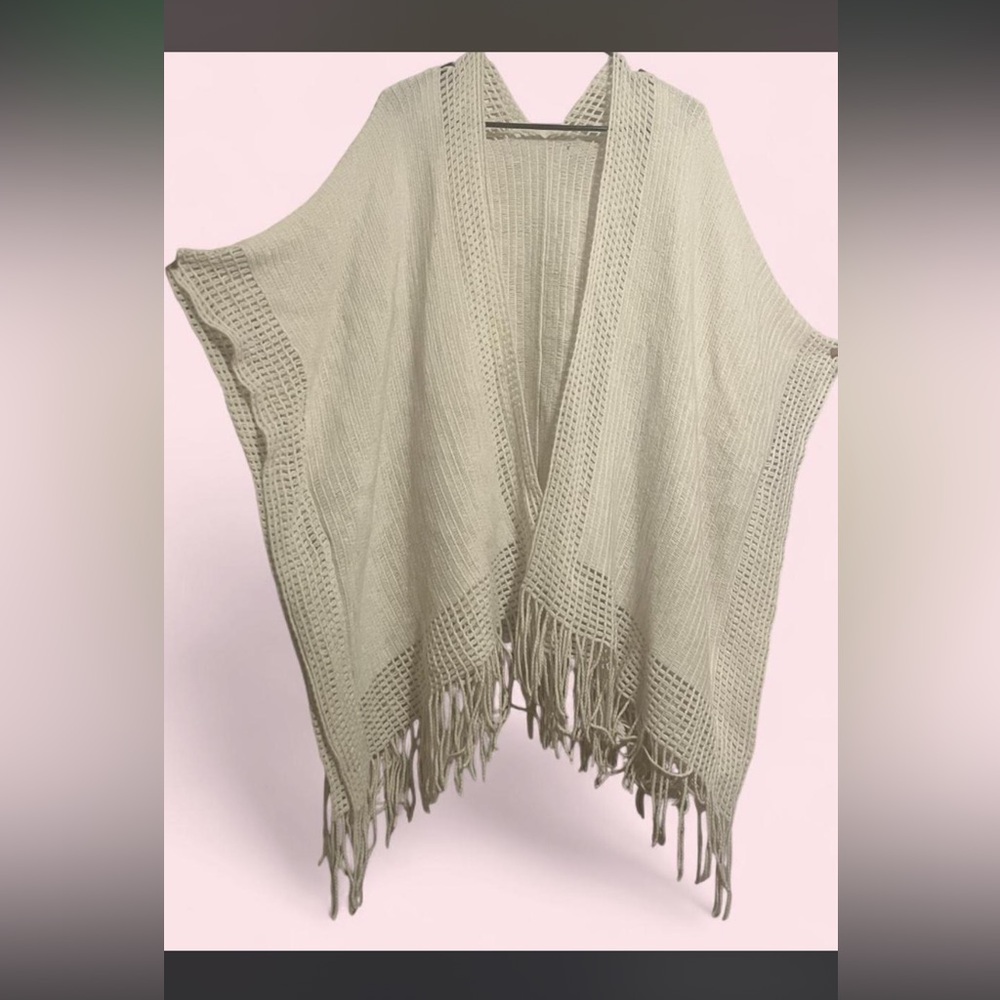 Elegant Fringe Knit Sweater